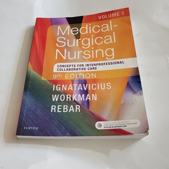 Elsevier Other - Medical-Surgical Nursing 9th Edition, Volume 1